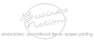 Business Notions — embroidery, promotional items, screen printing
